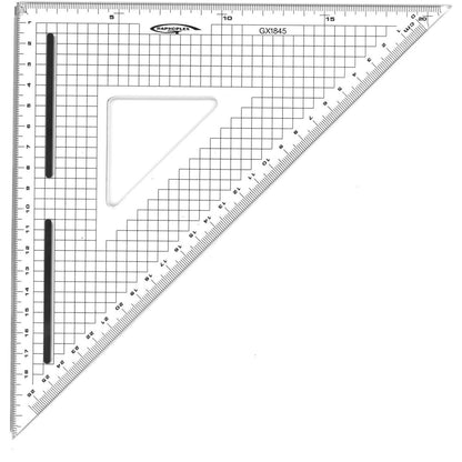 266846 - Graphoplex GX1845 Katror Prerjeje i Graduar 45°, 26 cm