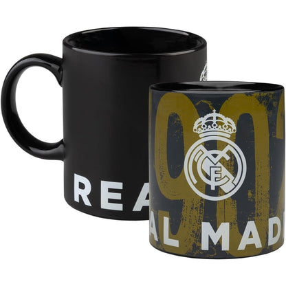 197697 - GRUPO ERIK - Filxhan Kafeje me Efekt Termik 'FC Real Madrid', Madhësia 8.7cm x 9.5cm, Kapaciteti 350ml, Dhurata Zyrtare e Real Madridit