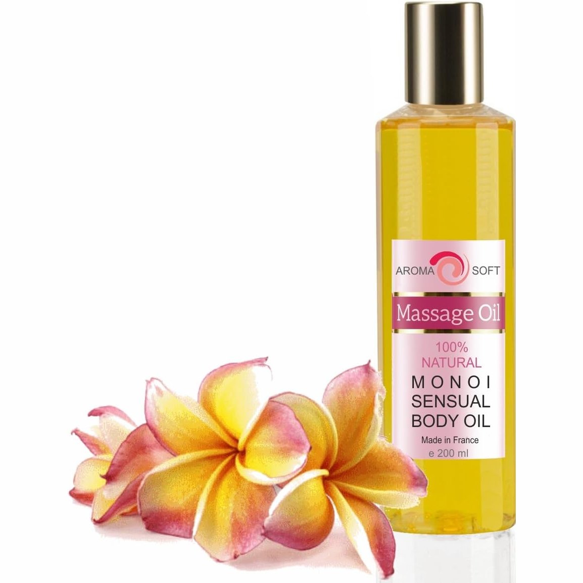 321563 - Vaj Masazhi Monoi, Relaksues dhe Afrodiziak, Hidratues dhe Zbutës, 200 ml