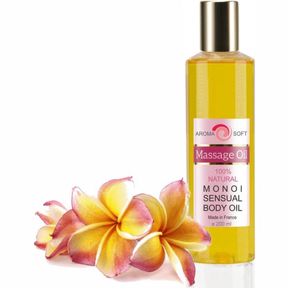 321563 - Vaj Masazhi Monoi, Relaksues dhe Afrodiziak, Hidratues dhe Zbutës, 200 ml