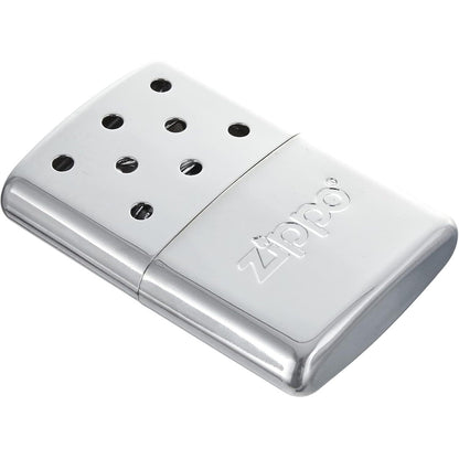 221904 - ZIPPO Ngrohës duarsh - 12 orë nxehtësi - Mund të mbushet me lëng çakmaku - Ripërdorueshëm - Ngrohës xhepi - Krom me lustër të lartë