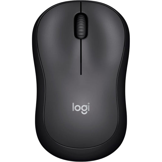266620 - LOGITECH Maus pa tel M220 i heshtur, 2.4 GHz me marrës USB, gjurmim optik 1000 DPI, jetëgjatësi baterie 18 muaj, për dorë të majtë dhe të djathtë, i pajtueshëm me PC, Mac, laptop - gri