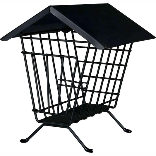 215390 - TRIXIE Raft sane për në këmbë me çati, 20 Ø - 23 Ø - 20 cm, i zi, 1 copë