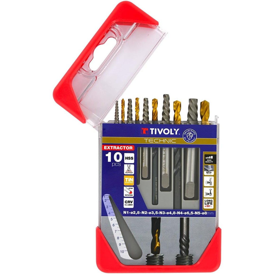 313658 - TIVOLY Set me 10 pjesë Nxjerës të thumbave të thyer - 11901170052