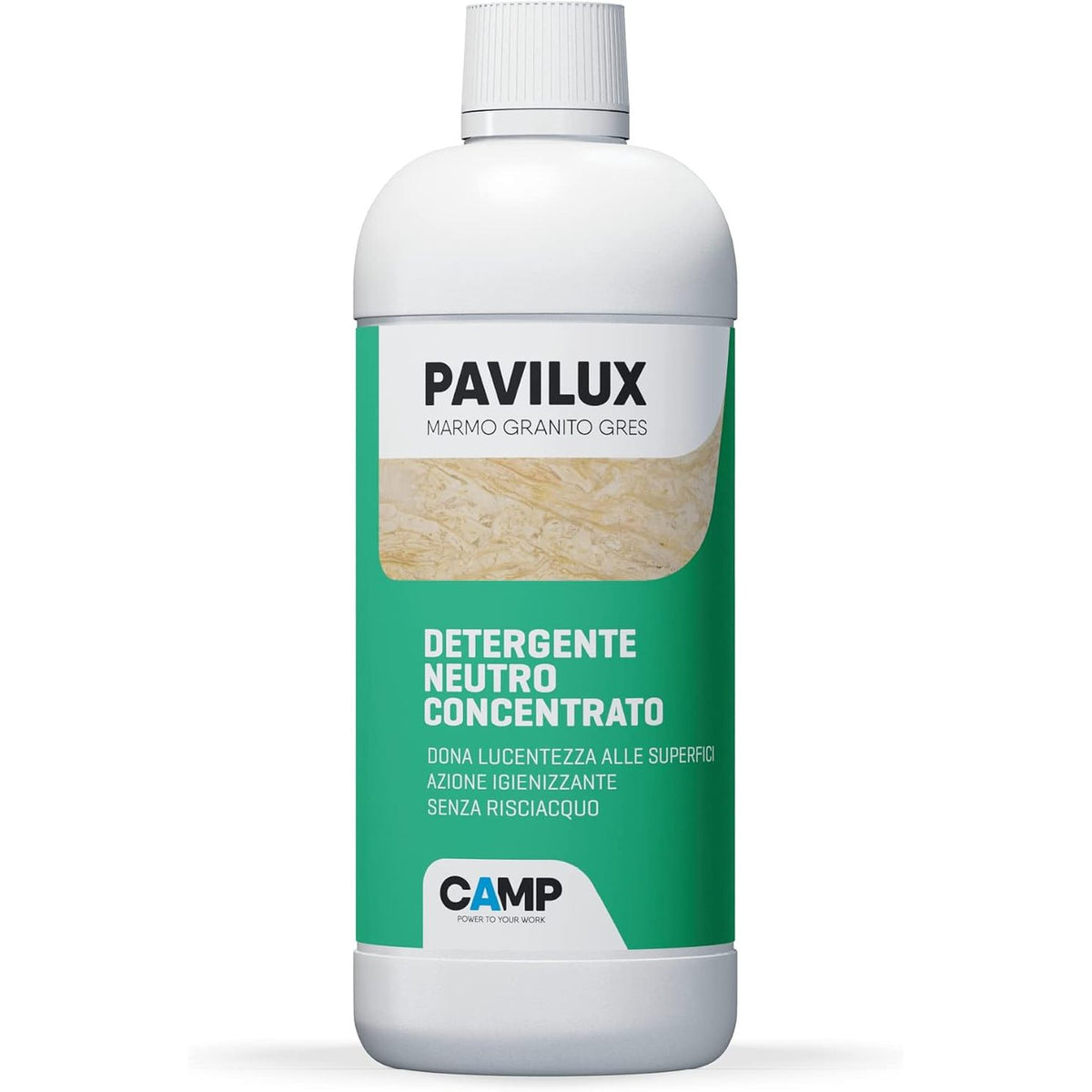 312051 - CAMP Pavilux Pastrues Dyshemeje Dezinfektues për Mermer, Granit dhe Gur, Pa Shkumë, 750 ml