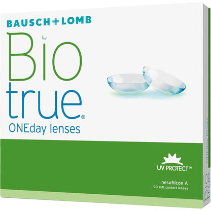 305786 - BIOTRUE Lente kontakti korrigjuese ONEday Daily, 90 lente, -5.00 D