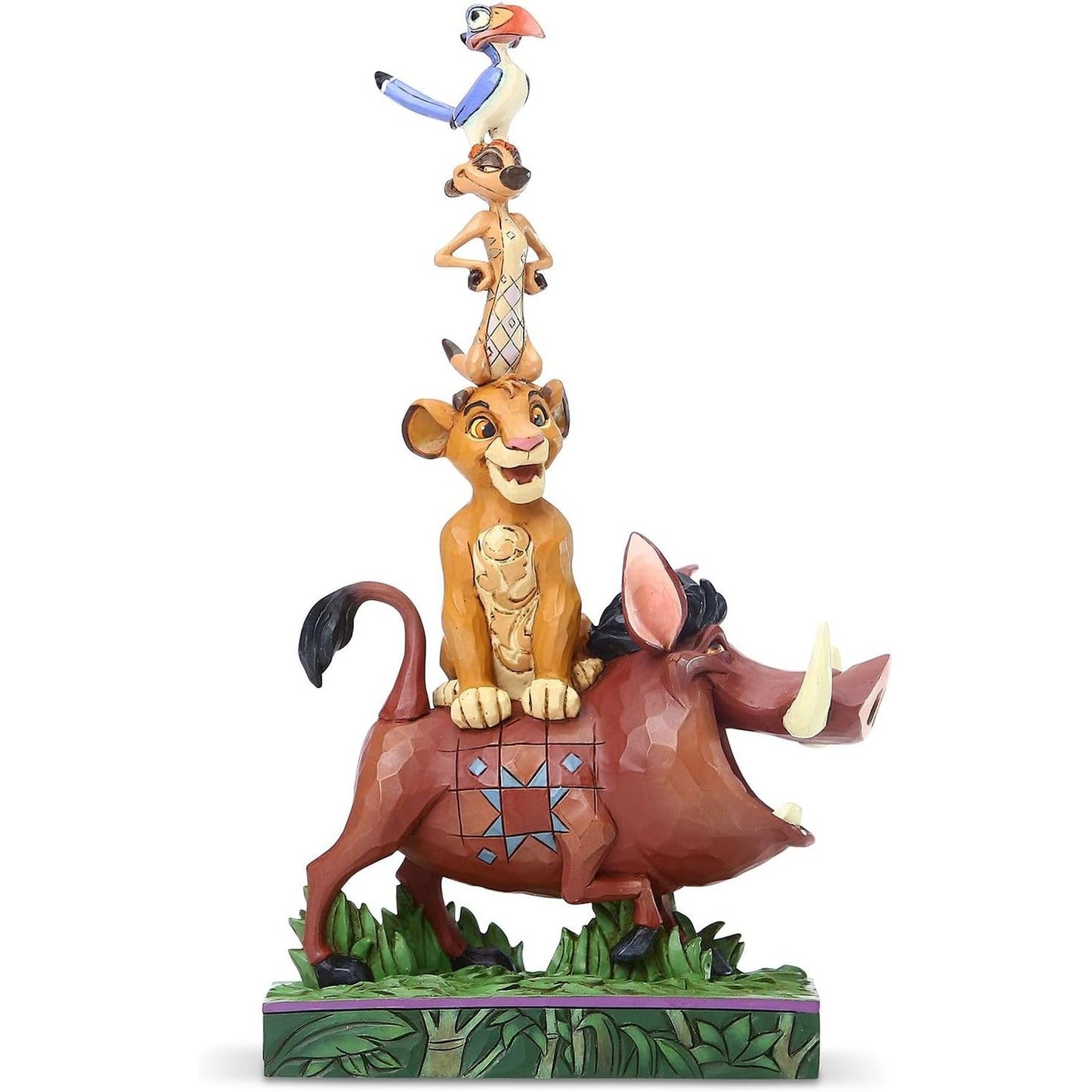 221231 - DISNEY Traditions Figura Pumba, Timon dhe Simba nga 'Mbreti Luan', Koleksionuese, Enesco