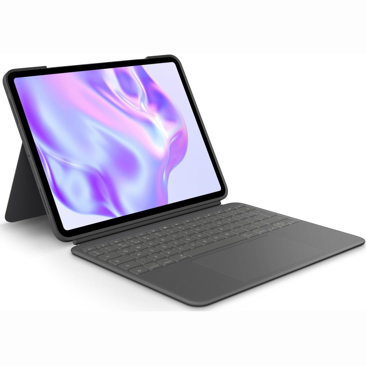 308514 - LOGITECH Kutia e Tastierës Combo Touch për iPad Pro 13" (M4 dhe M5)(2024 dhe 2025), Tastierë e Shkëputshme me Ndriçim Prapa, Mbështetje, QWERTY UK English - Graphite