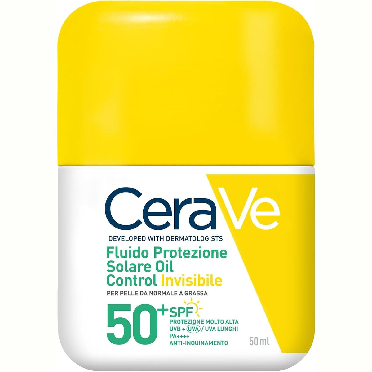 311735 - CERAVE Lëng mbrojtës nga dielli Invisible Oil Control, SPF50+, 50ml, për lëkurë normale deri të yndyrshme