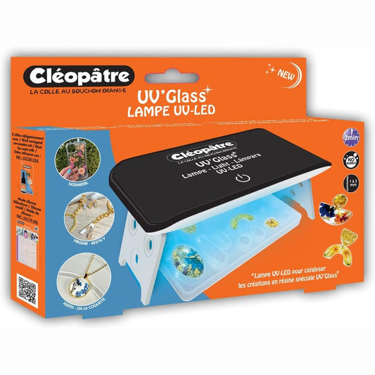 205083 - CLEOPATRA - Llambë UV-LED 24W për krijimet prej rrëshire, Neutrale, 16x7x8cm