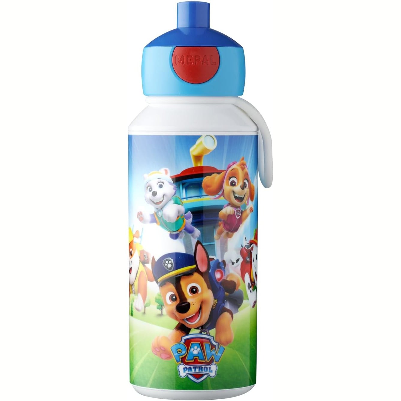 224126 - MEPAL Shishe Pijeje Kampusi, 400 ml, e Ripërdorshme, Pa BPA, Qenushët Paw Patrol