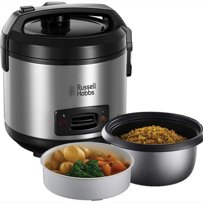 288319 - RUSSELL HOBBS Gatues Klasik Orizi 27080-56, 1.2L, shportë me avull, kapak që mbyllet, mbajtje automatike e ngrohtë, tas i lëvizshëm jo-ngjitës