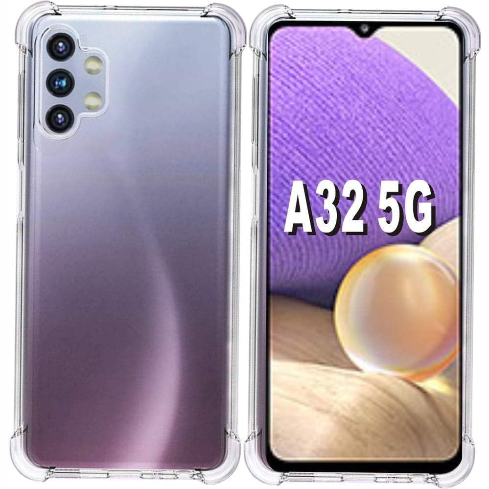 295440 - FOLMEIKAT Mbrojtëse e fortë për Samsung Galaxy A32 5G, mbrojtëse ekrani rezistente ndaj goditjeve, transparente, 6.5"