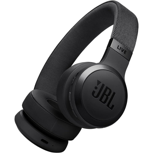 272741 - JBL LIVE 670 NC: Kufje Bluetooth në vesh me anulim adaptiv të zhurmës, deri në 65 orë dëgjim, ngjyrë e zezë.