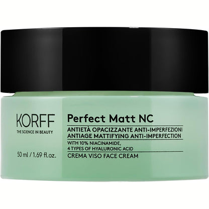336006 - KORFF Krem për fytyrën Perfect Matt NC Anti-Aging, Matifikues, Hidratues, 50 ml