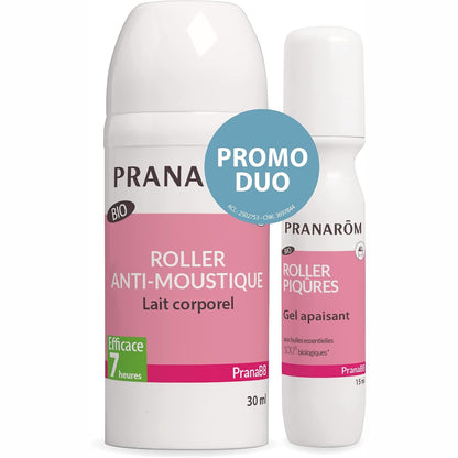 317865 - PRANARÔM Repelent kundër mushkonjave për foshnje, Pranabb Duo Pack, Rul 30ml + Rul pas kafshimit 15ml