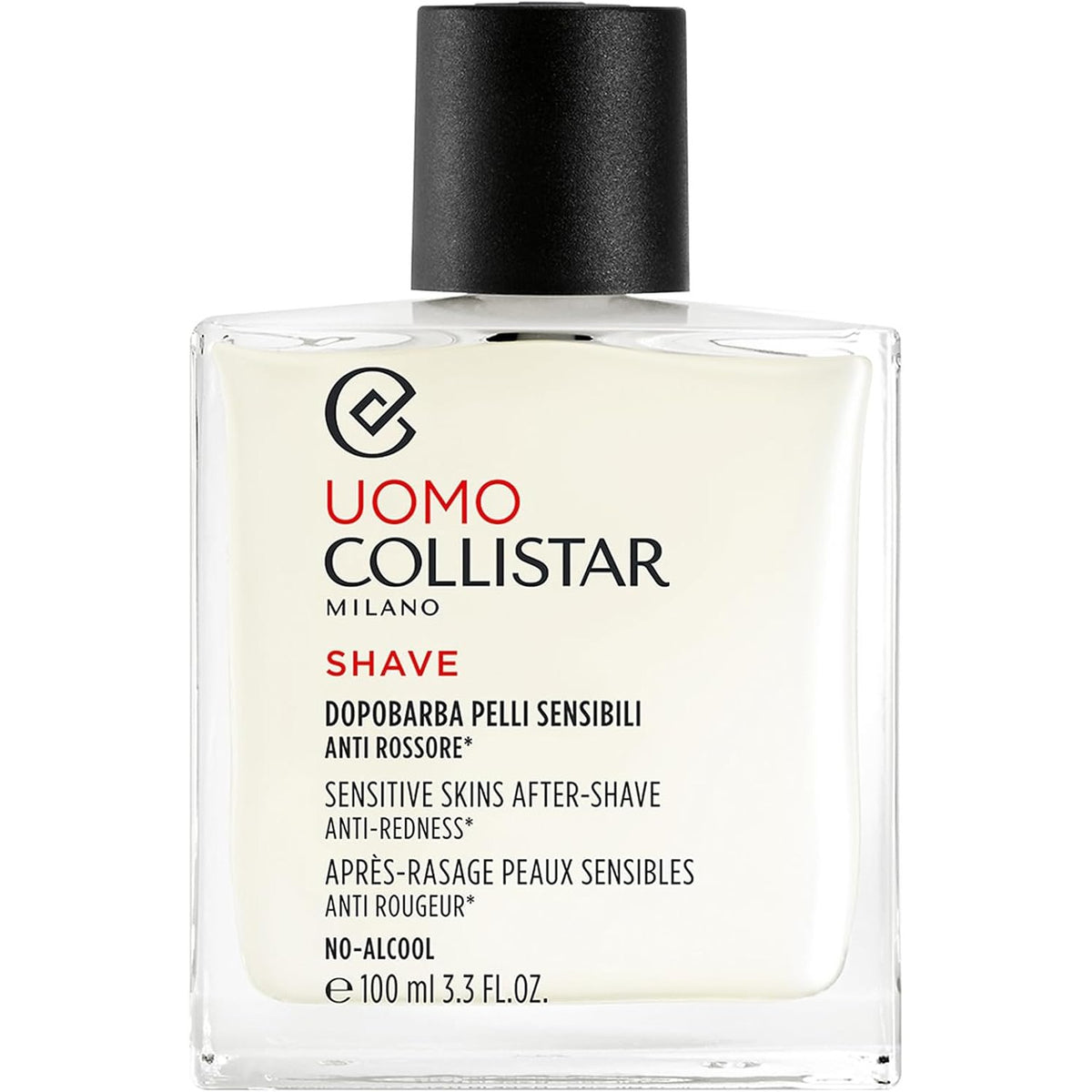 336113 - Collistar Locion pas rroje për meshkuj për lëkurë të ndjeshme, kundër skuqjes, 100 ml