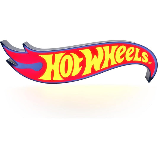 200474 - HOT WHEELS - Dritë Nate me Logo, Dekor për Dhomën e Lojërave, Dhuratë për Djem dhe Vajza, Aksesor për Dhomën e Gjumit, e Licencuar Zyrtarisht