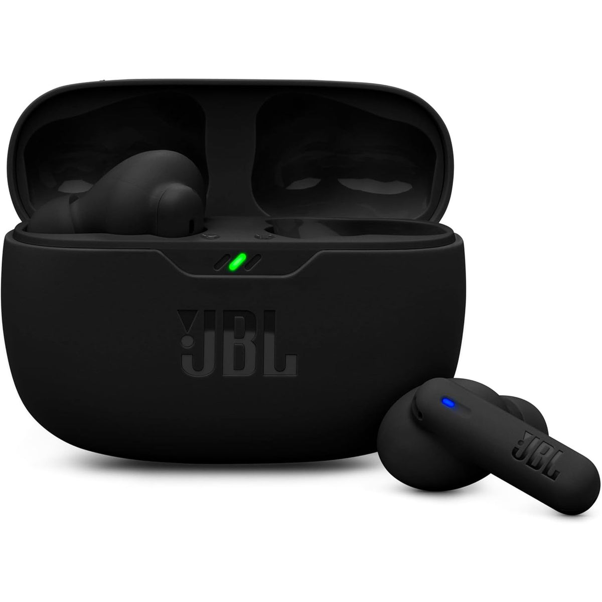 273002 - JBL Wave Beam 2 - Kufje Bluetooth pa tel me anulim zhurme, 40 orë jetëgjatësi baterie, tingull me bas të pastër JBL, ambient inteligjent, lidhje me shumë pika, dizajn me pjesën e pasme të mbyllur, të zeza
