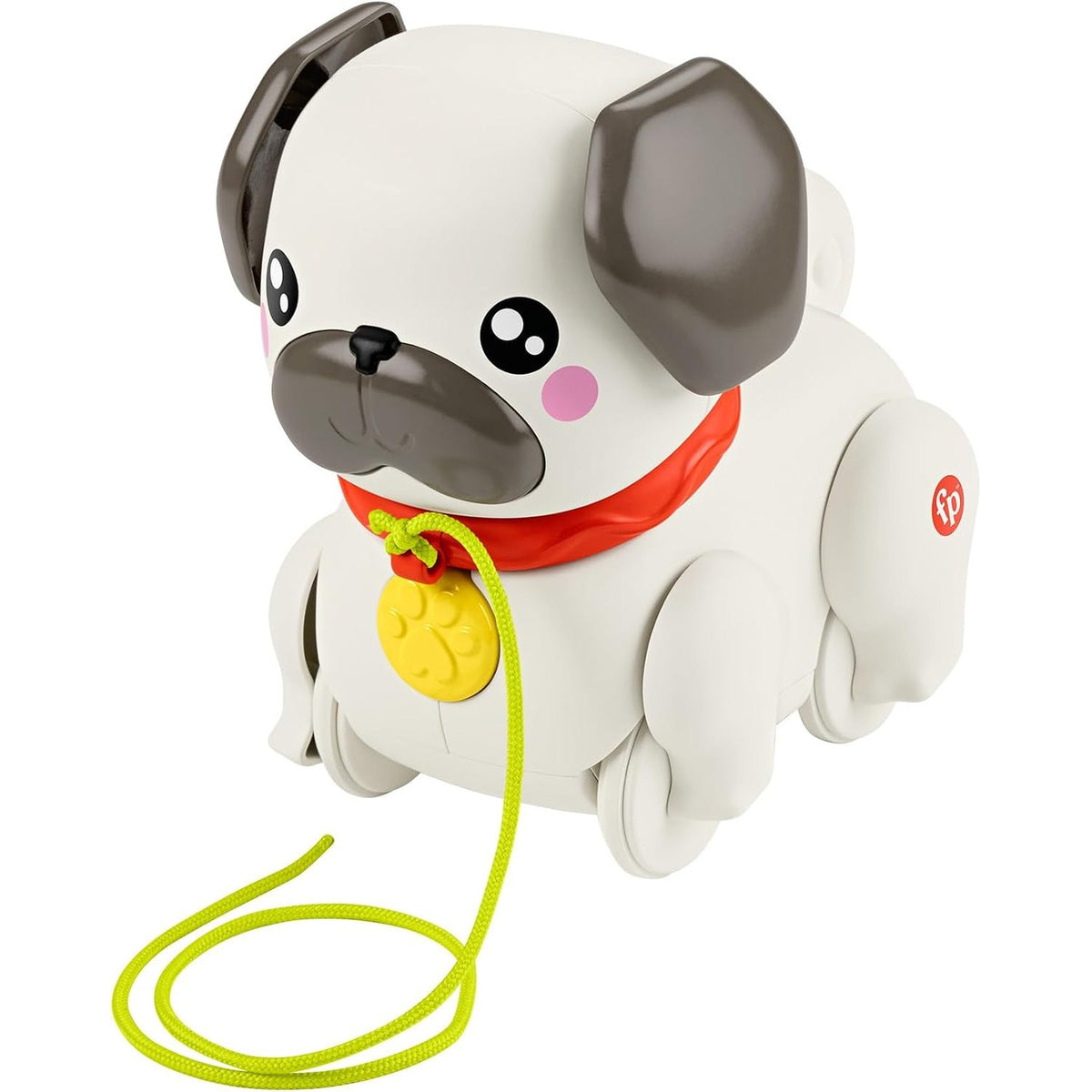 302240 - FISHER-PRICE Lodër tërheqëse FP Pets, për fëmijë 12 muajsh e lart, ecën këlyshin me lëvizje dhe tinguj