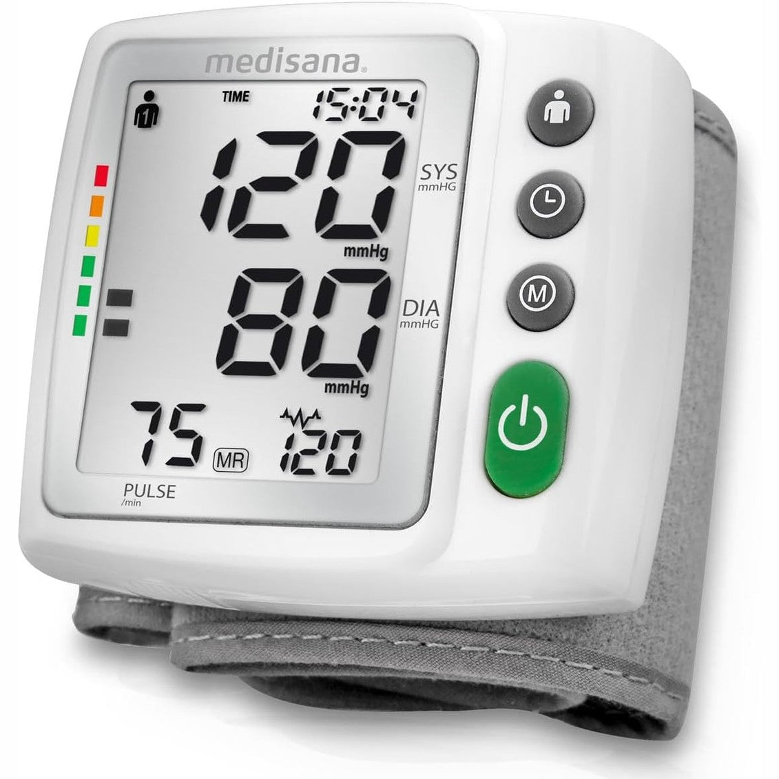 275466 - MEDISANA Monitor tensioni gjaku për kyçin e dorës BW 315, Monitor tensioni gjaku dhe pulsi, Manshetë me zbulim aritmie, Funksion memorieje