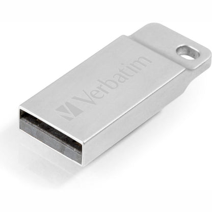277178 - Verbatim Njësi Flash Metalike Executive USB 2.0 - 16 GB, përfshin Mbajtëse Çelësash Praktike, Argjend, 98748