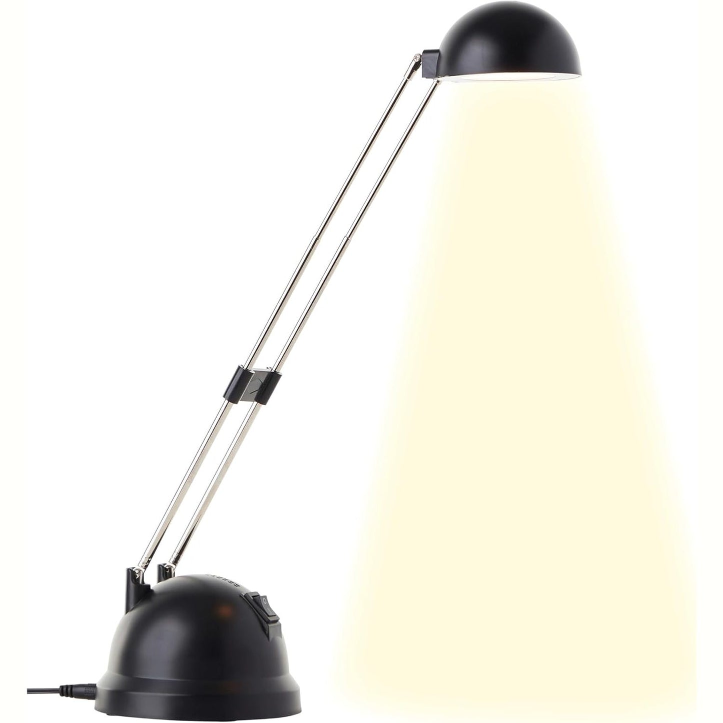 241300 - Llambë tavoline LED, lartësi 45 cm, 650 lumen, 2700 Kelvin, e zezë, lartësi e rregullueshme
