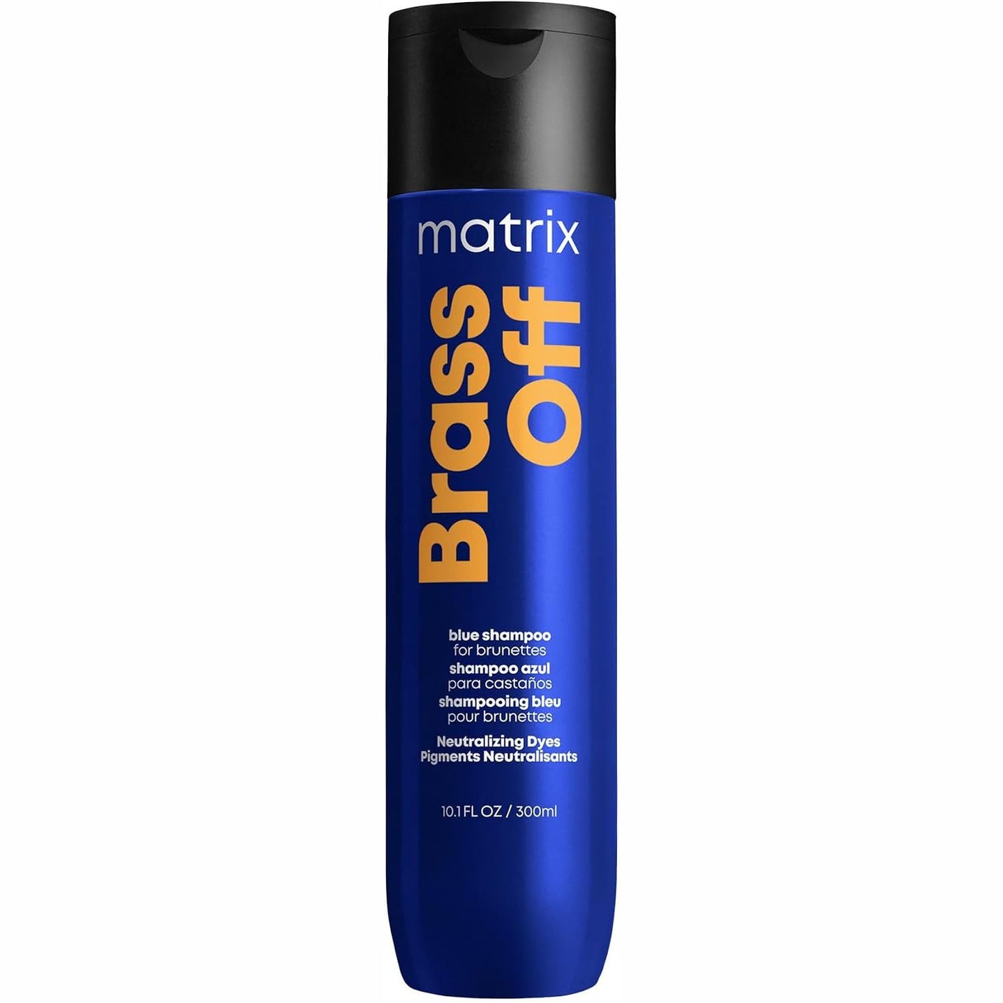290167 - MATRIX Shampo Brass Off, 300ml, për flokë kafe, të lyer ose natyralë, Tone anti-tun