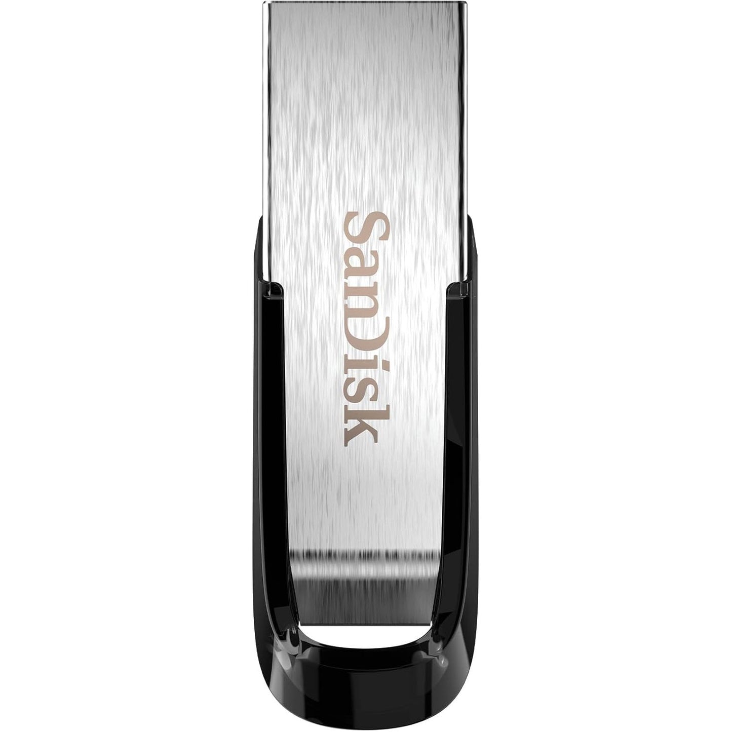 266814 - SAN DISK ULTRA FLAIR 128GB (njësi flash USB, shpejtësi deri në 150MB/s, USB 3.0, mbrojtje me fjalëkalim, mbulesë metalike elegante dhe e qëndrueshme) Argjendtë/E zezë