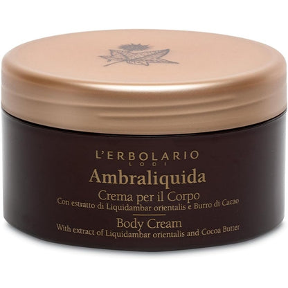 303021 - L'ERBOLARIO Krem trupi Ambraliquida, hidratues dhe forcues, për lëkurë të thatë, 250 ml