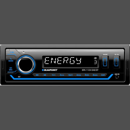 322233 - BLAUPUNKT BPA 1124 DAB BT, radio makine 1-DIN, DAB+, Bluetooth, USB, hyrje Aux, dalje Sub, 4x50 vat, 12V