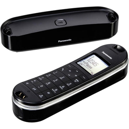 319594 - PANASONIC Telefon pa tel KX-TGK320GB me sekretari telefonike (telefon analog DECT, modalitet Eco-Plus, bllokim thirrjesh, orë me zile, monitor për foshnje) i zi