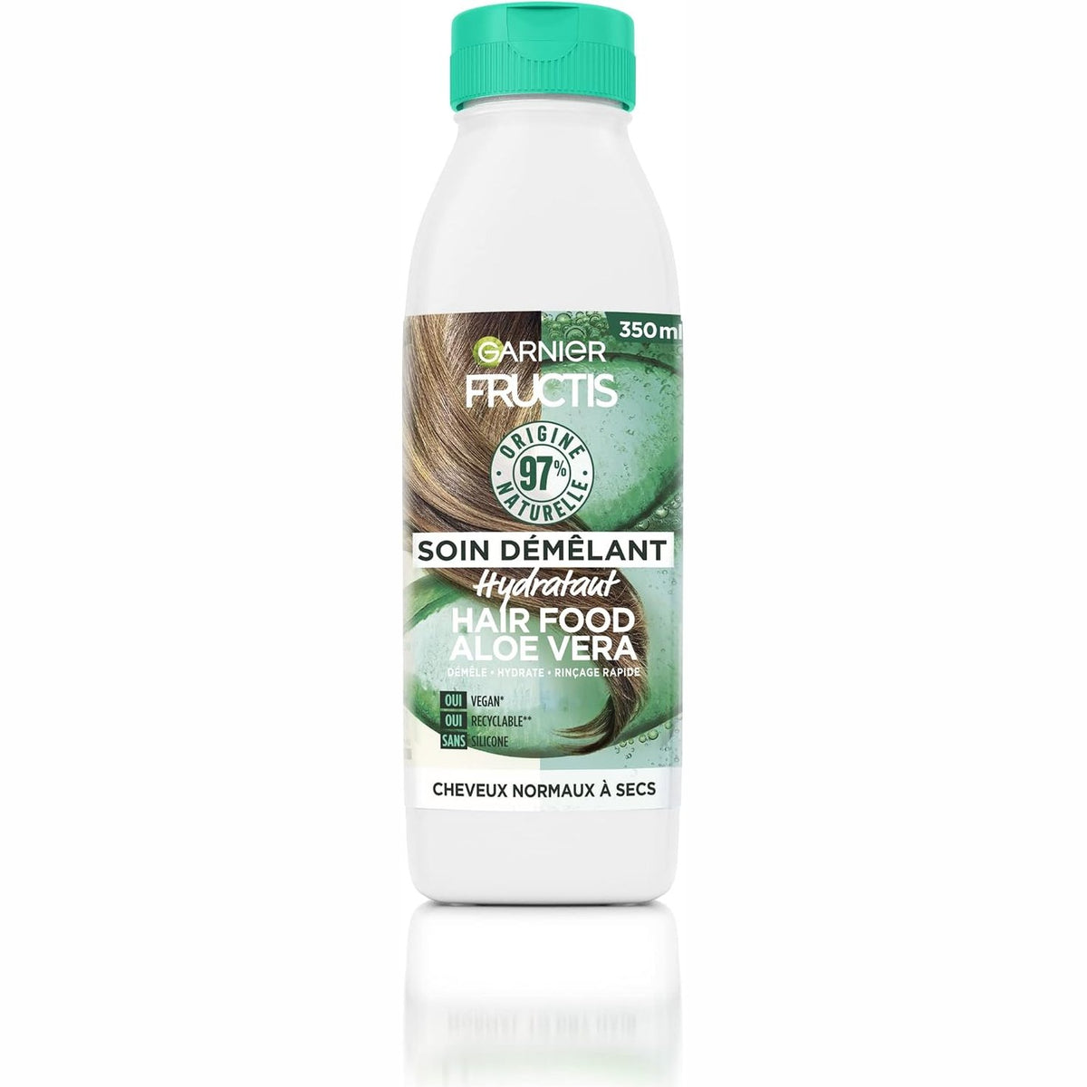 303918 - GARNIER Fructis Balsam Hidratues për Flokët e Tharë me Aloe Vera, 350 ml