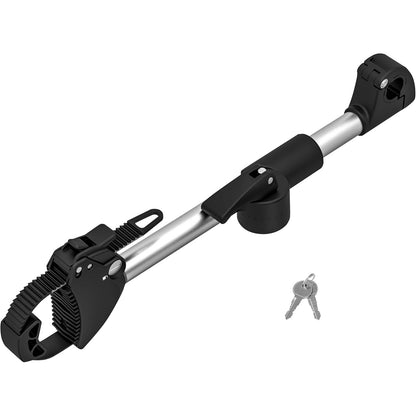 288529 - EUFAB Mbajtëse Kornize Rripi e Rregullueshme 11248 40 cm, e Zezë/Argjendtë
