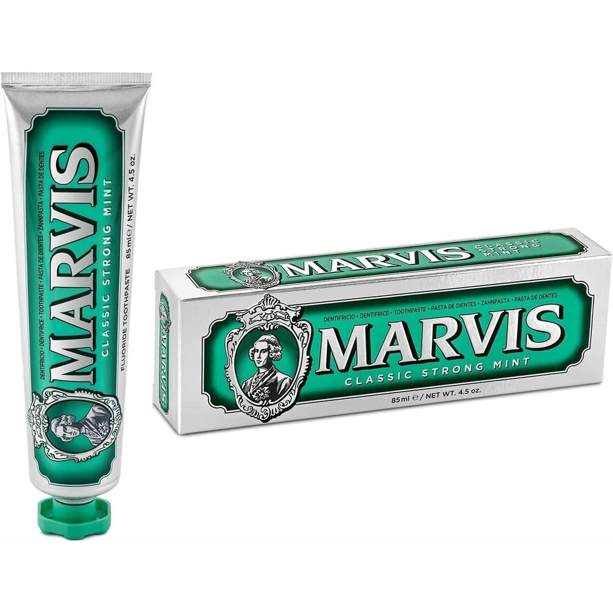 308285 - MARVIS Pastë dhëmbësh me aromë klasike të fortë menteje, 85 ml