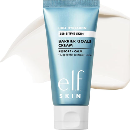 271971 - elf SKIN Krem Holy Hydration, hidratues i pasur për fytyrën, ndihmon në uljen e skuqjes, produkt vegan, i patestuar në kafshë