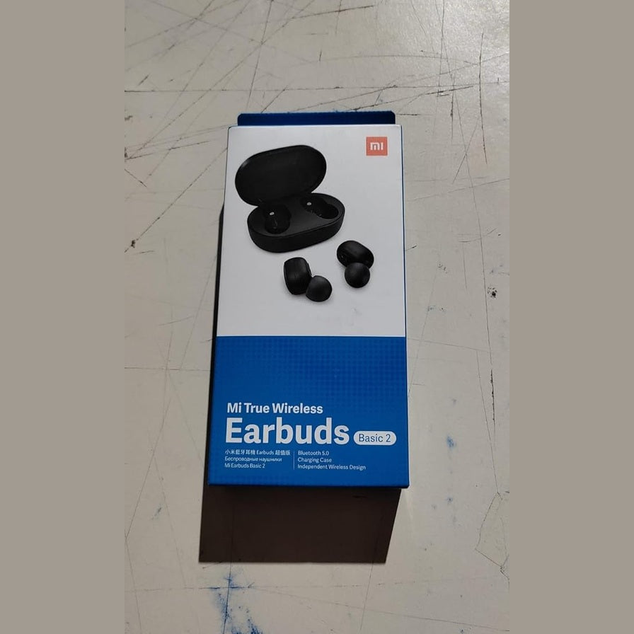 13815 - Xiaomi Redmi Airdots 2 – Kufje pa tela me Bluetooth 5.0, kufje stereo me mikrofon për biseda pa duar, rezistente ndaj djersës me certifikim IPX4, kutia magnetike për karikim (ngjyrë e zezë).