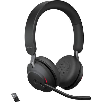 272738 - JABRA Evolve2 65, kufje pa tel stereo me anulim zhurme, adaptues Bluetooth USB-A, i zi