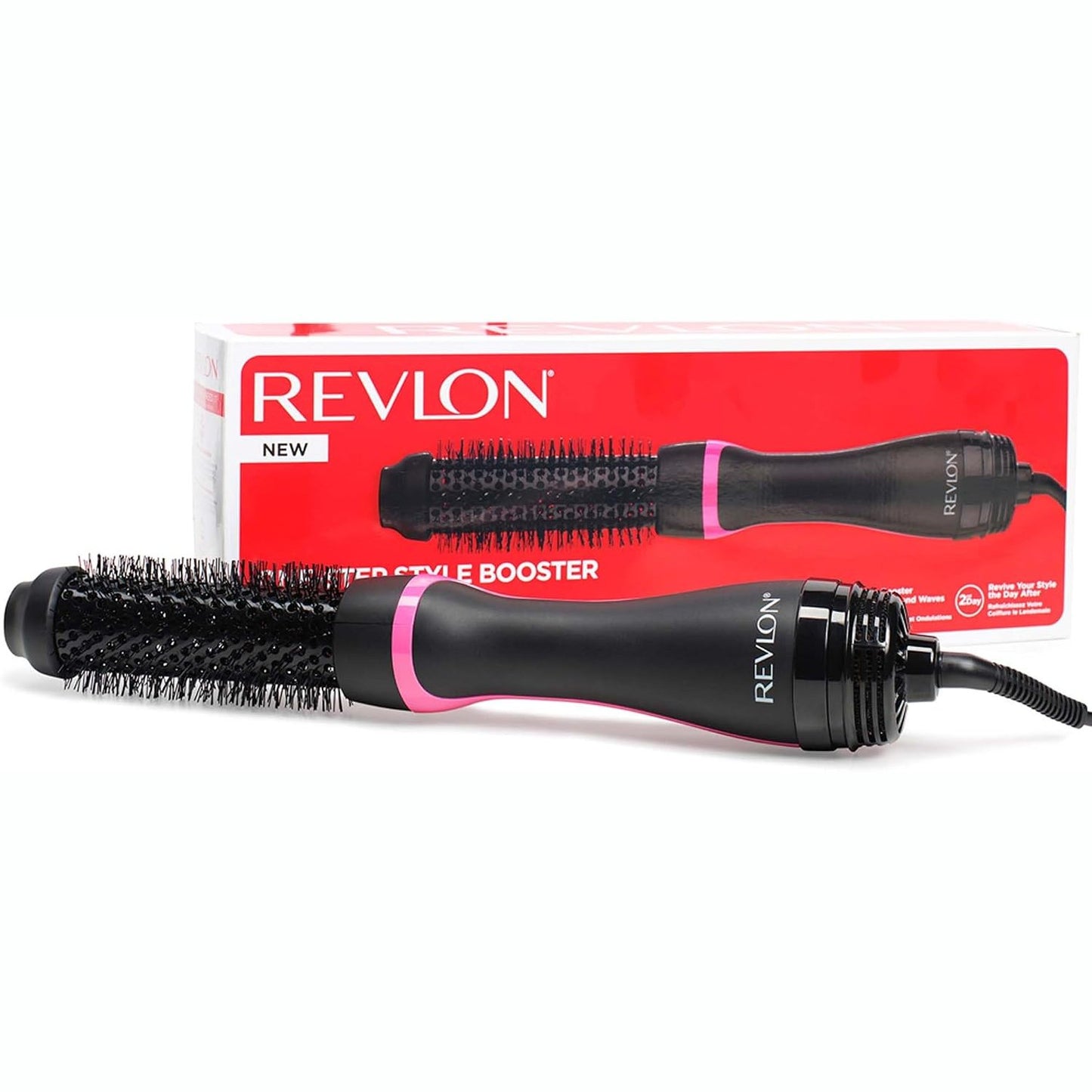 292648 - REVOLON One-Step Style Booster, Furçë e Rrumbullakët 38 mm, Teknologji Jonike dhe Qeramike, RVDR5292UKE