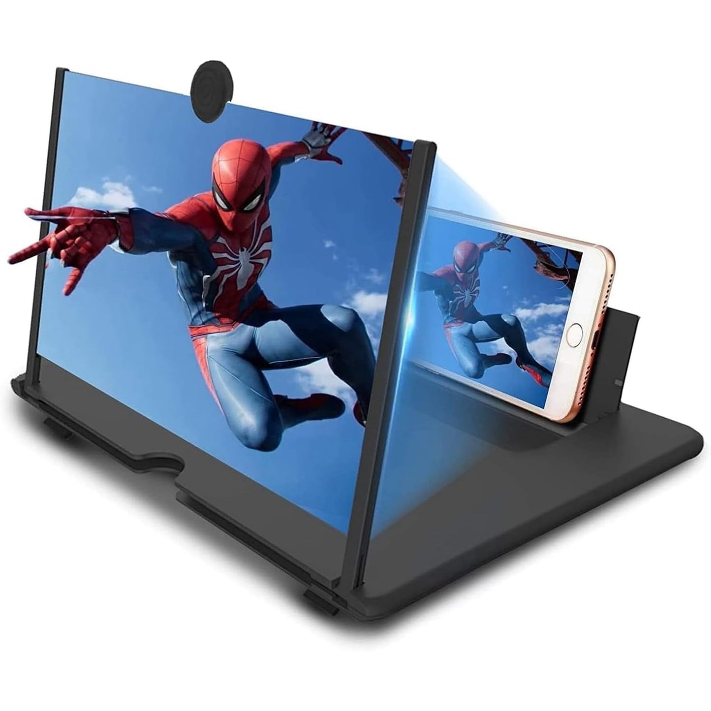 293887 - BAONUO Zmadhues i Ekranit të Telefonit 3D HD, Zmadhues i Palosshëm 16 Inç