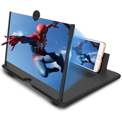 293887 - BAONUO Zmadhues i Ekranit të Telefonit 3D HD, Zmadhues i Palosshëm 16 Inç