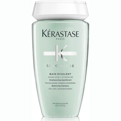 317089 - KERASTASE Spécifique Shampo Divalent, Balancuese për Rrënjë të Vajosura dhe Gjatësi të Thata, Pa Silikon