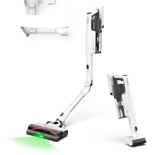 153008 - TINECO PURE ONE A50S Plus Fshesë me Korrent Pa Tel, Fuqi Thithjeje 185W, Kohëzgjatje Funksionimi 70 Minuta, Depozitë Pluhuri 1L, me Furçë 3DSense Për Pastrim Të Papastërtive të Mëdha