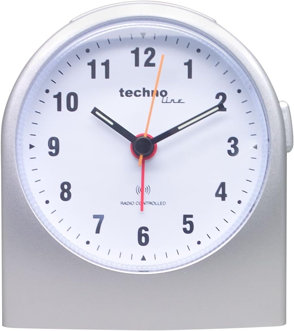 256445 - ORË ALARMI ME RADIO TECHNOLINE WT 753: Plastike, argjend