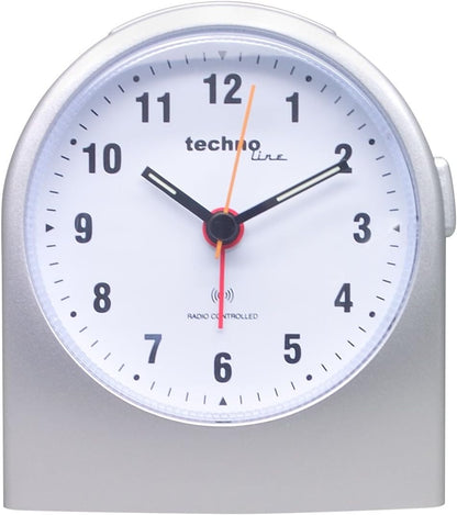 256445 - ORË ALARMI ME RADIO TECHNOLINE WT 753: Plastike, argjend