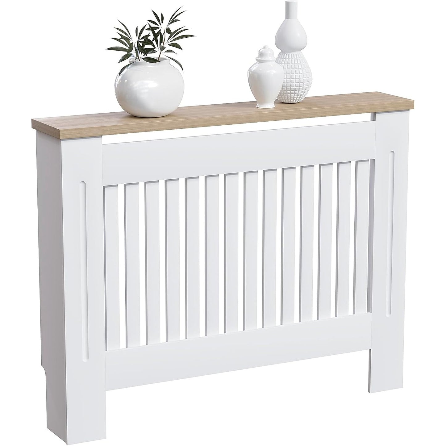 292646 - VIDA DESIGNS Mbulesë Radiatori Arlington, e Bardhë, L83.3xGjerësi 111xThjellësi 19cm, MDF e Lyer