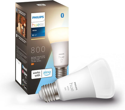 247348 - PHILIPS Dritë LED Hue E27, 806 lm, llambë e errësueshme, kontroll inteligjent, pako me 1
