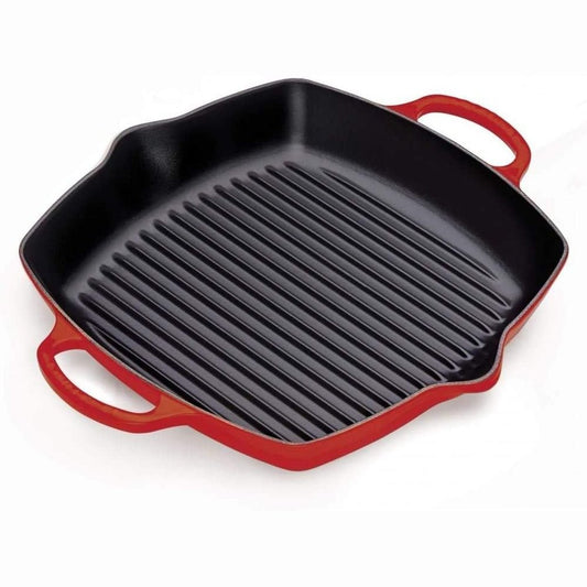 250008 - LE CREUSET | Tigan i thellë prej gize të emaluar Signature me dorezë ndihmëse, 30 cm, Qershi, 20200300600422