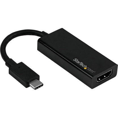 319953 - ADAPTUES STARTECH.COM USB-C NË HDMI - KONVERTUES USB TYPE-C NË HDMI - I PAJTUESHËM ME THUNDERBOLT 3 - 4K 60HZ - I ZI (CDP2HD4K60)