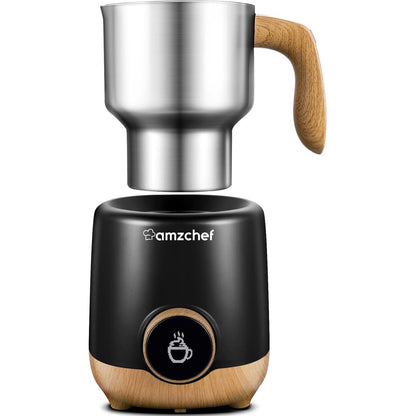 135072 - AMZCHEF Shkumëzues Elektrik 8-në-1 i Qumështit, 550 Vat, Kapacitet 600ml, me Filxhan të Ndarë për Qumësht të Nxehtë dhe të Ftohtë, Qumësht të Ngrohtë, Ushqim për Fëmijë me Bazë Qumështi